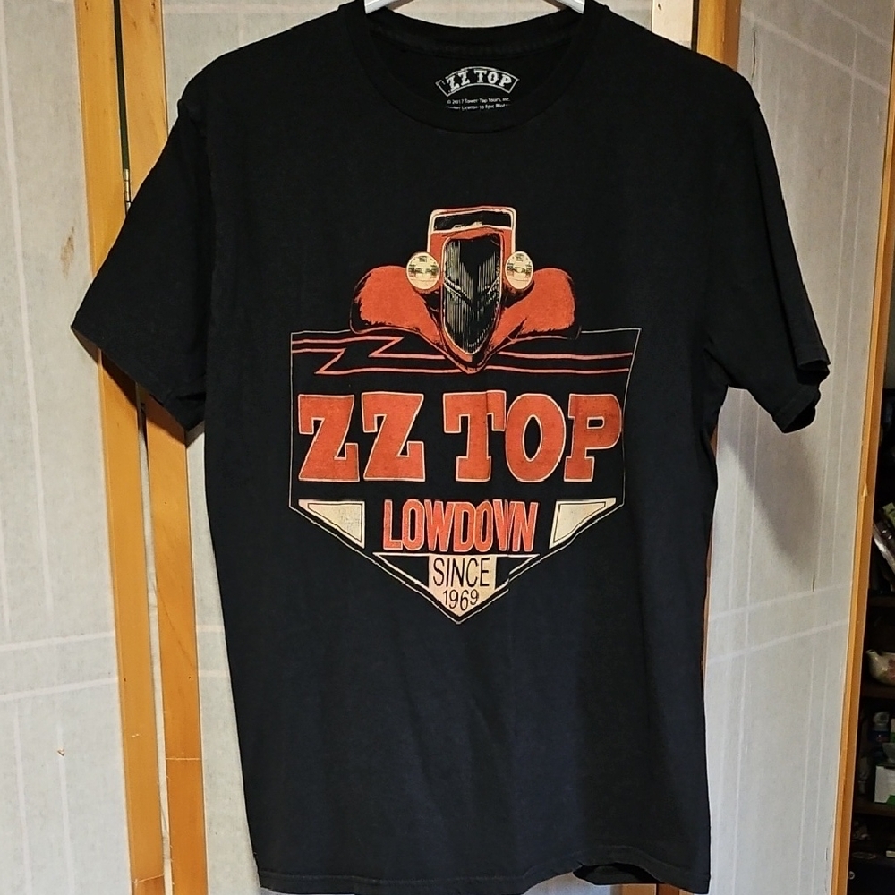 Black ZZ Top Tee - Short Sleeve